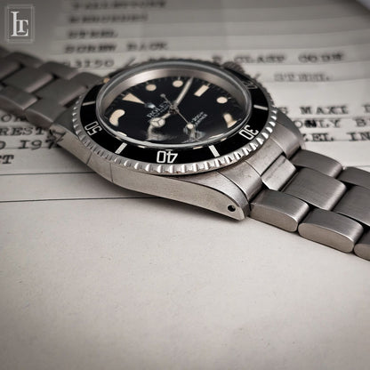 Rolex Submariner 5513 Maxi Dial MK1