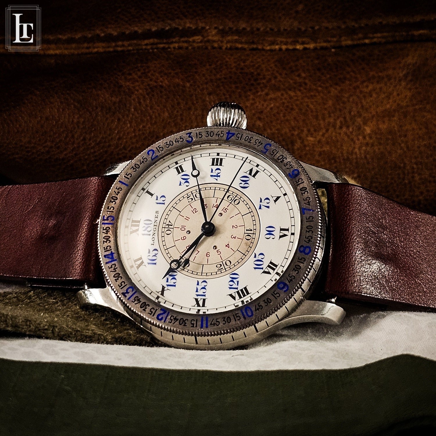 Longines Lindbergh Hour Angle 47 mm