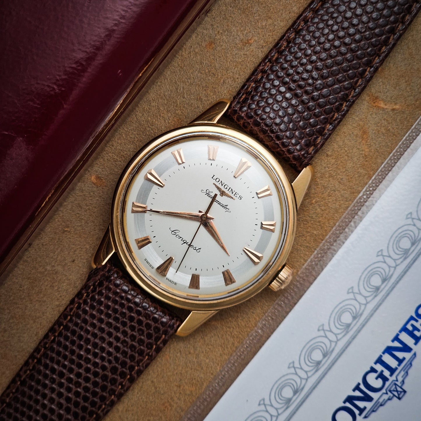 Longines Conquest 18k