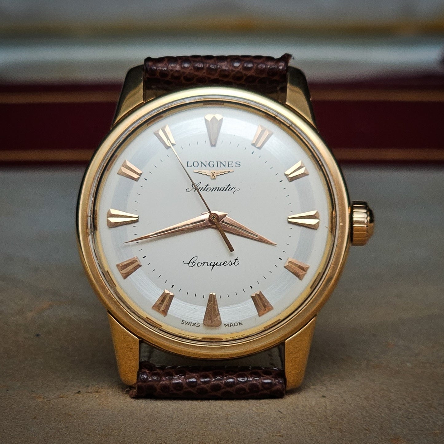 Longines Conquest 18k