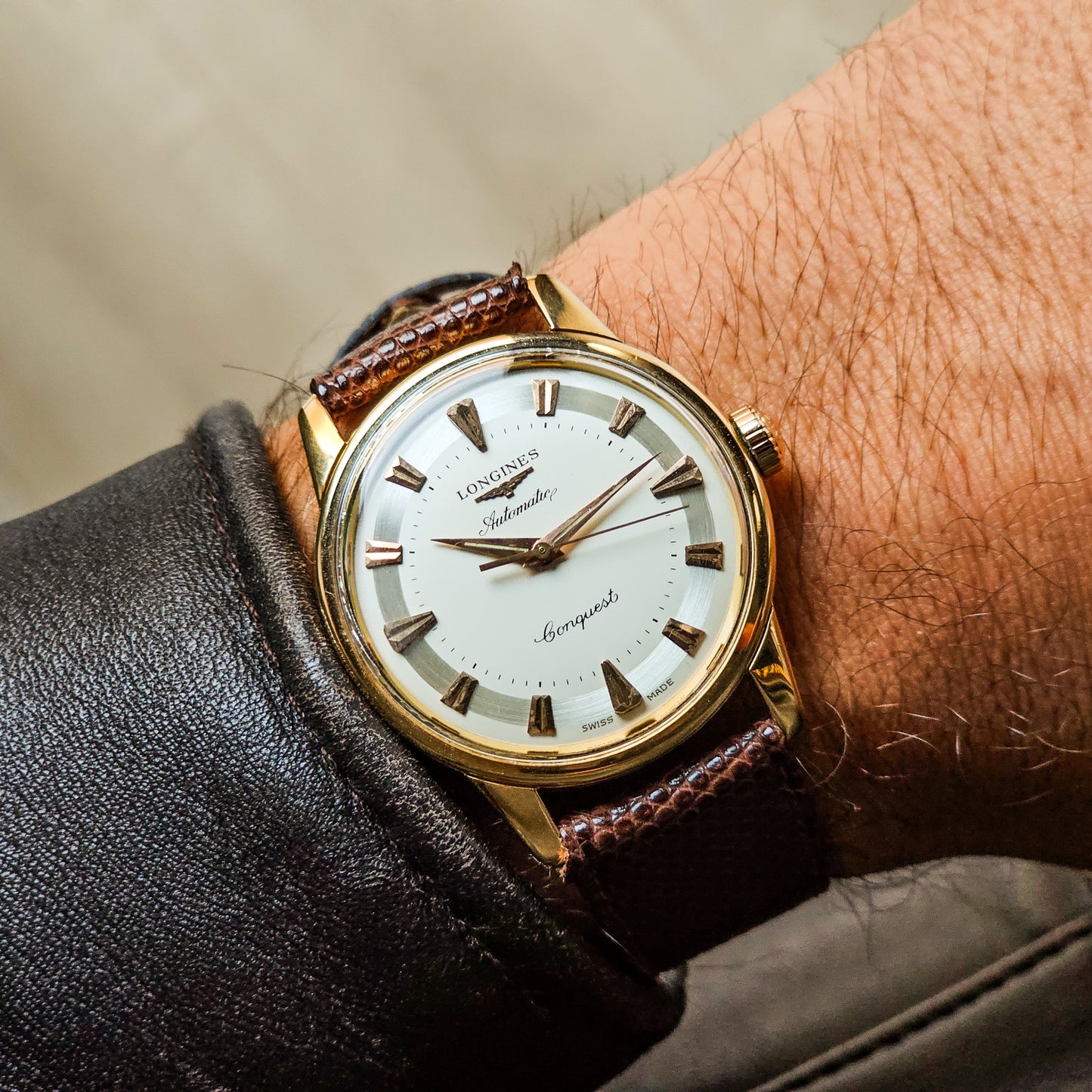 Longines Conquest 18k