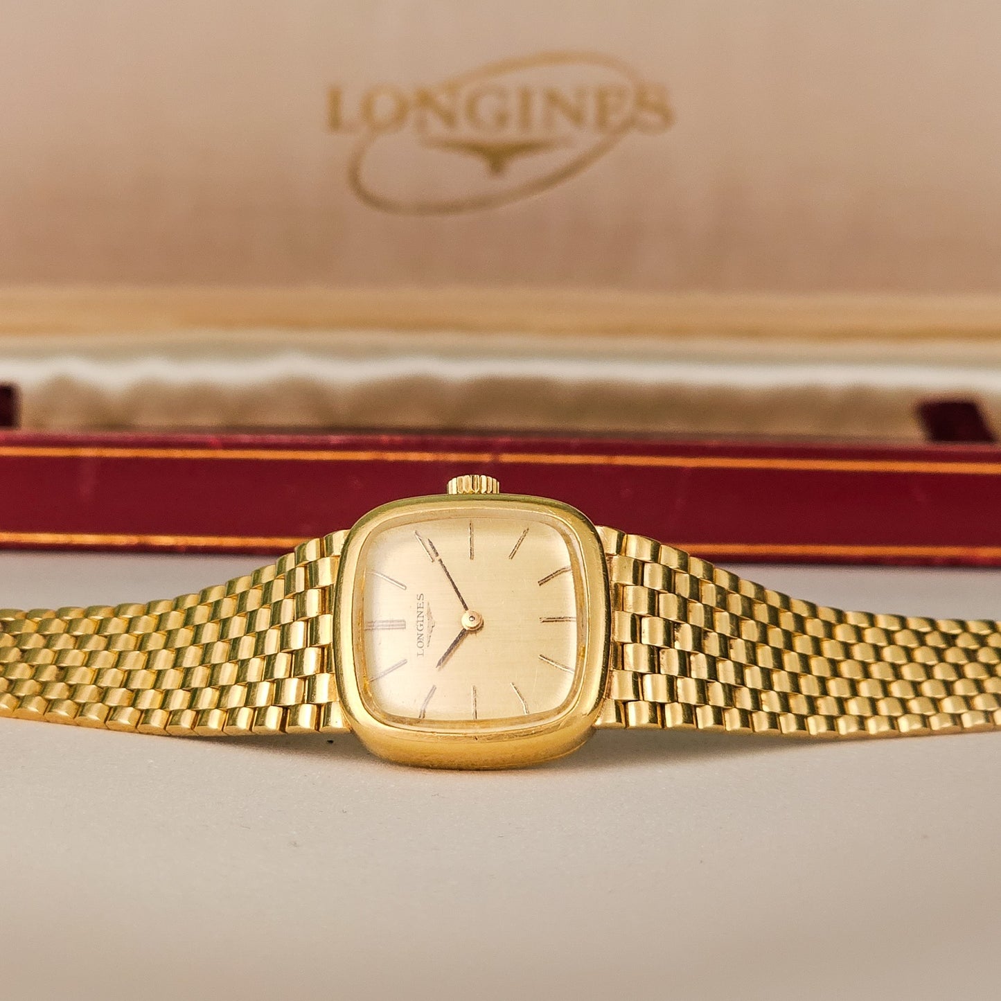 Longines Lady integrated bracelet