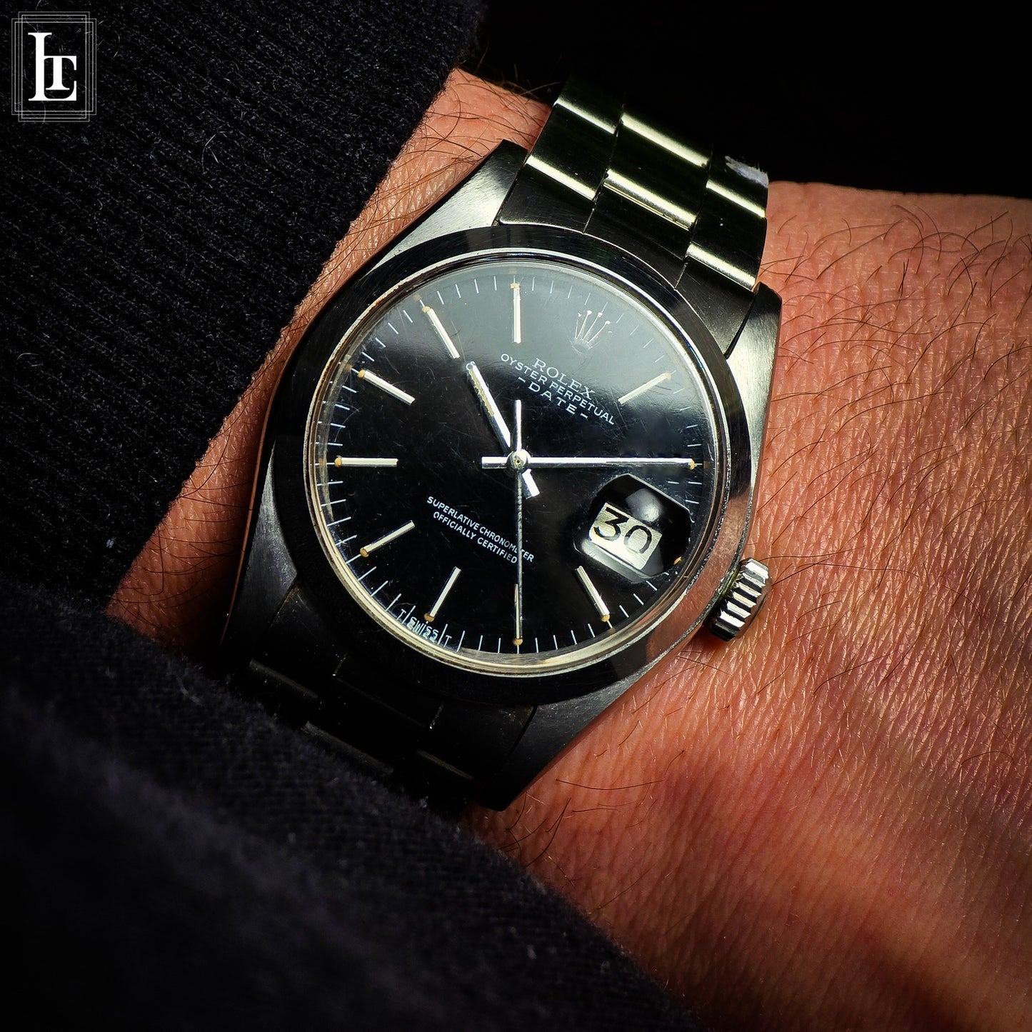 Rolex Date ref.1500 nero