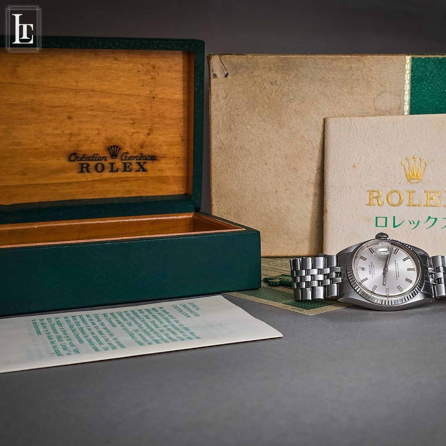 Rolex Datejust 1601 b&p 1971