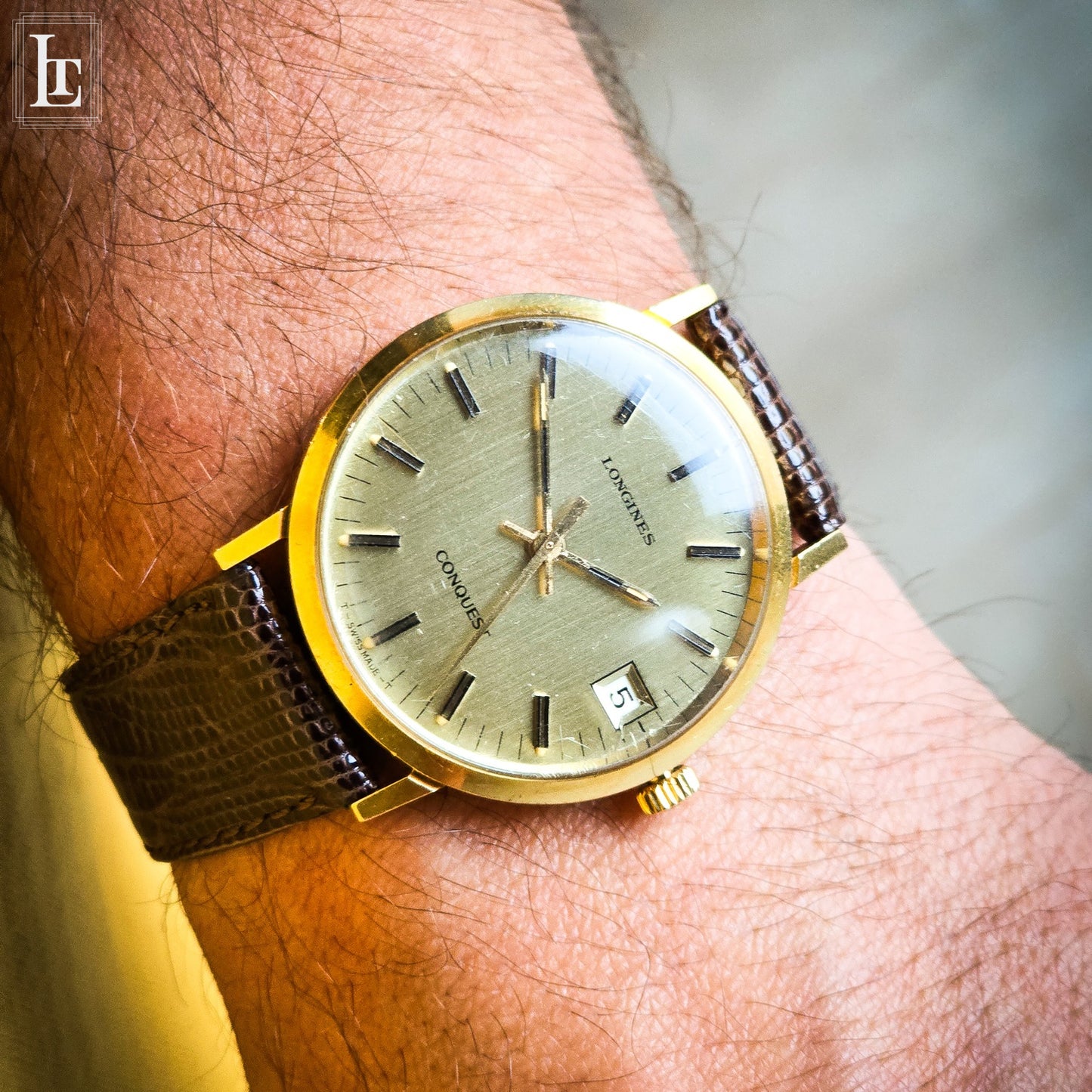 Longines Conquest gold