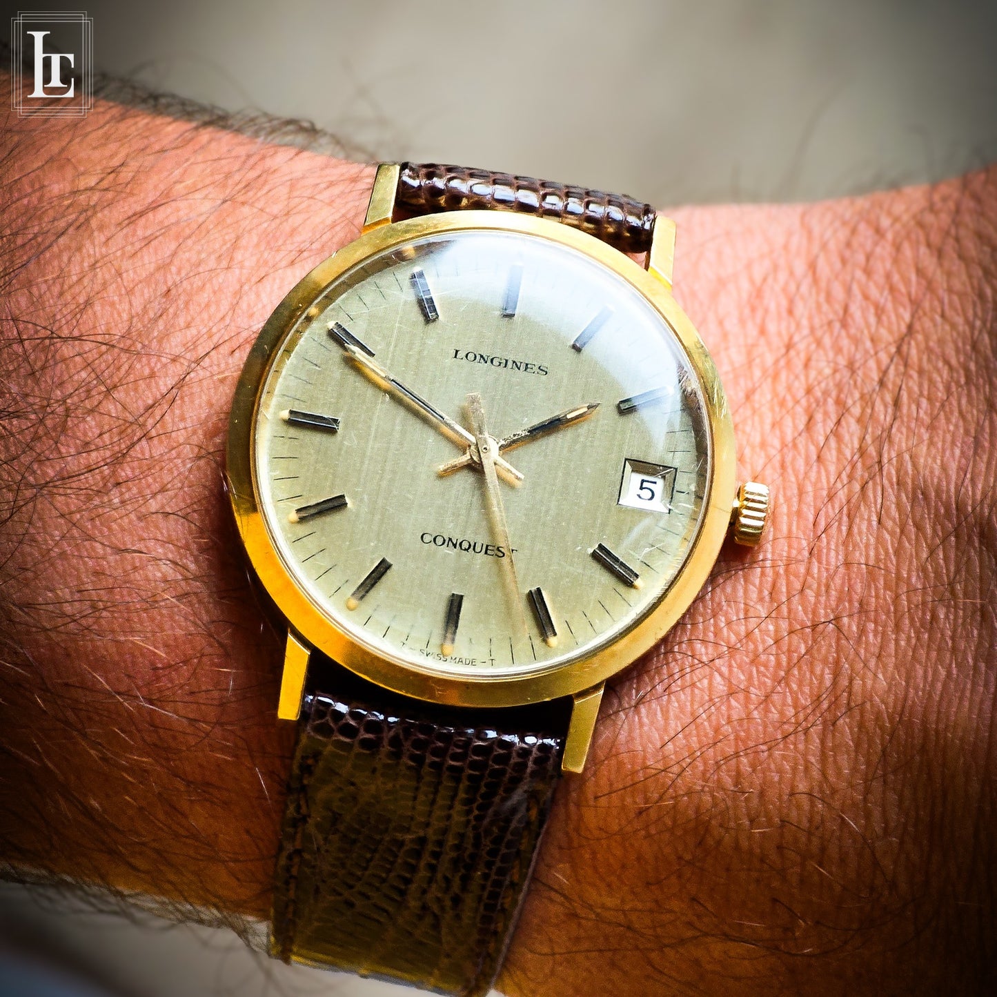 Longines Conquest gold