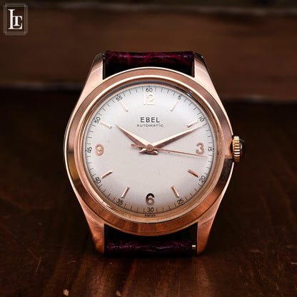 Ebel rose gold oversize