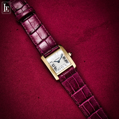 Cartier Tank Francaise gold 1820