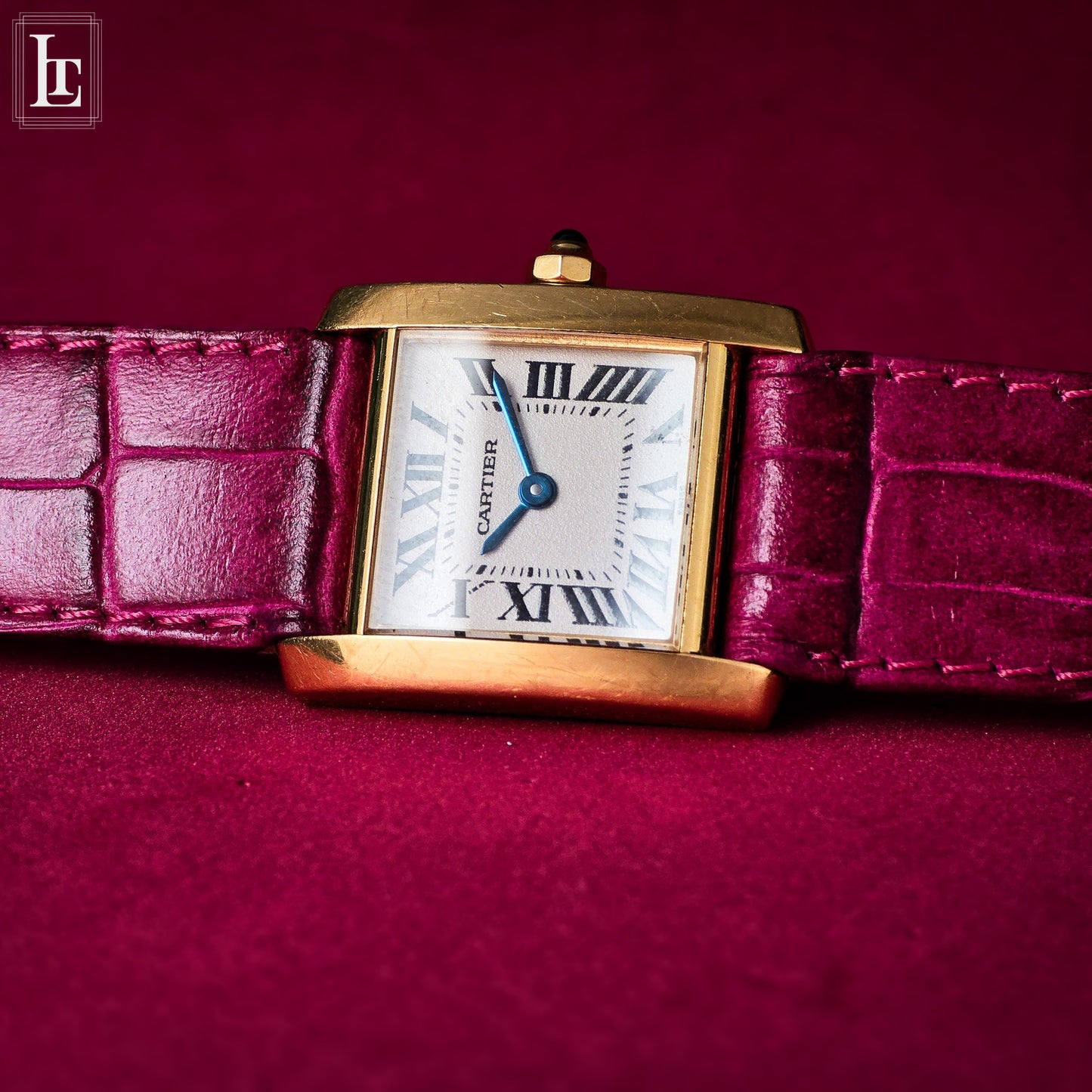 Cartier Tank Francaise gold 1820