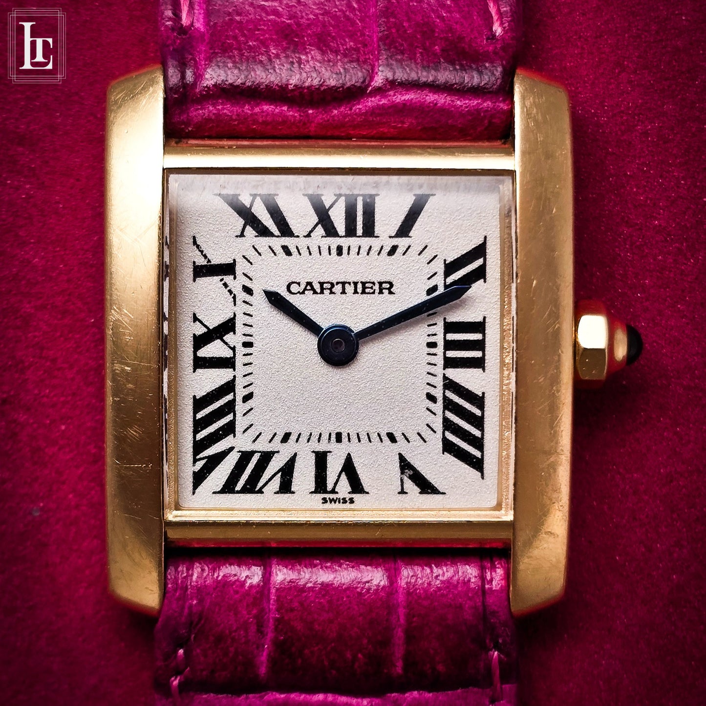 Cartier Tank Francaise gold 1820