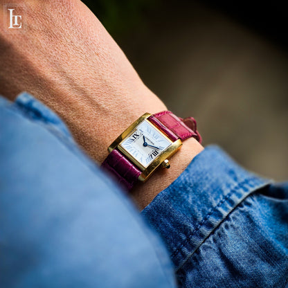 Cartier Tank Francaise gold 1820