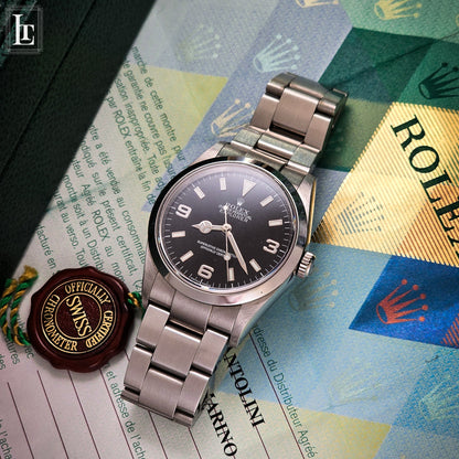 Rolex Explorer I 114270 b&p