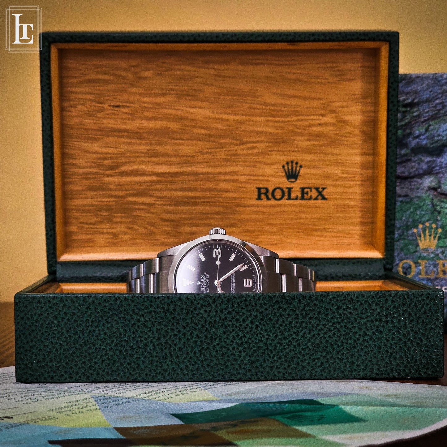 Rolex Explorer I 114270 b&p