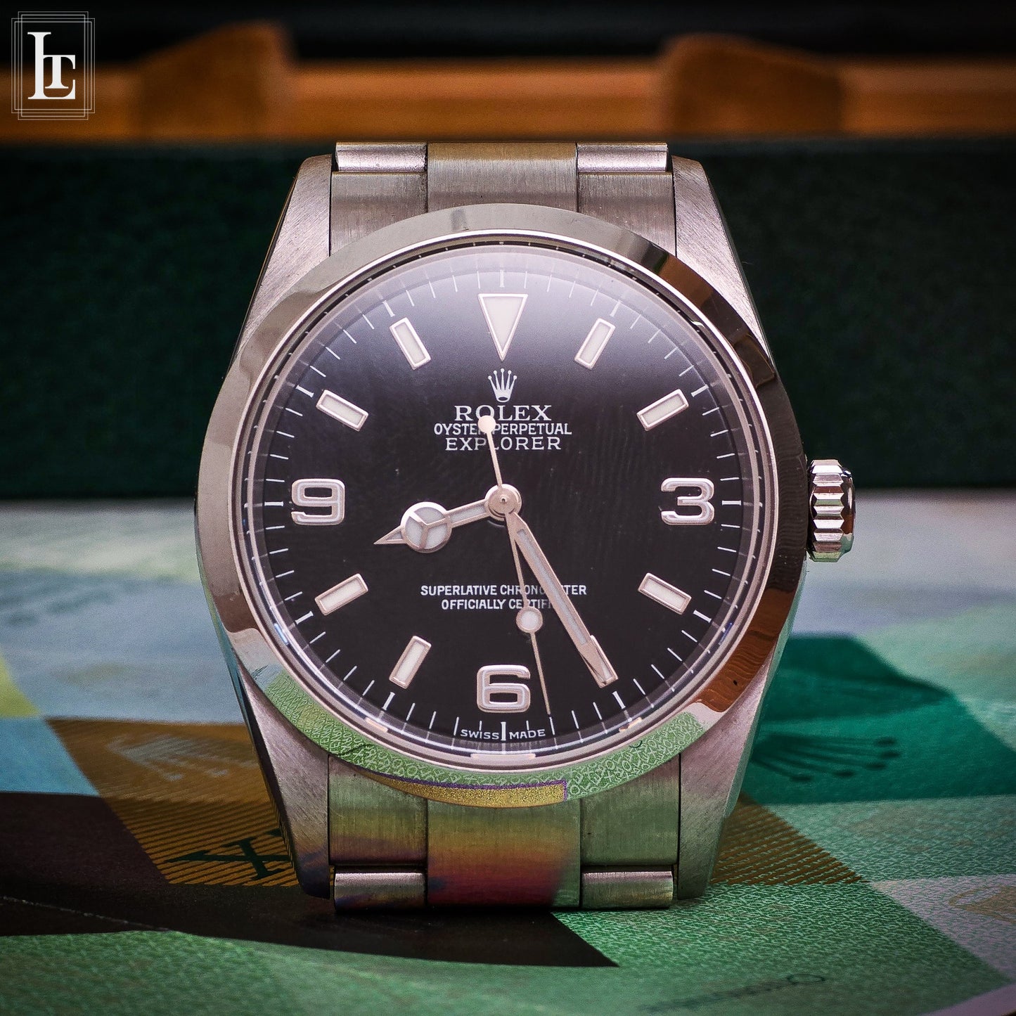 Rolex Explorer I 114270 b&p