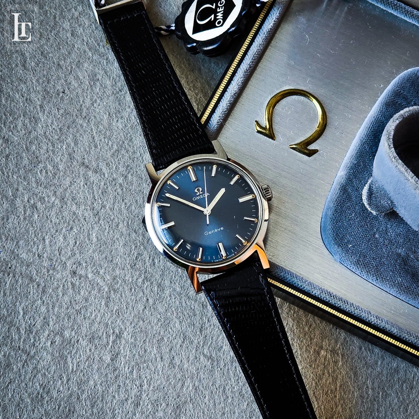 Omega Genève blu 135.070