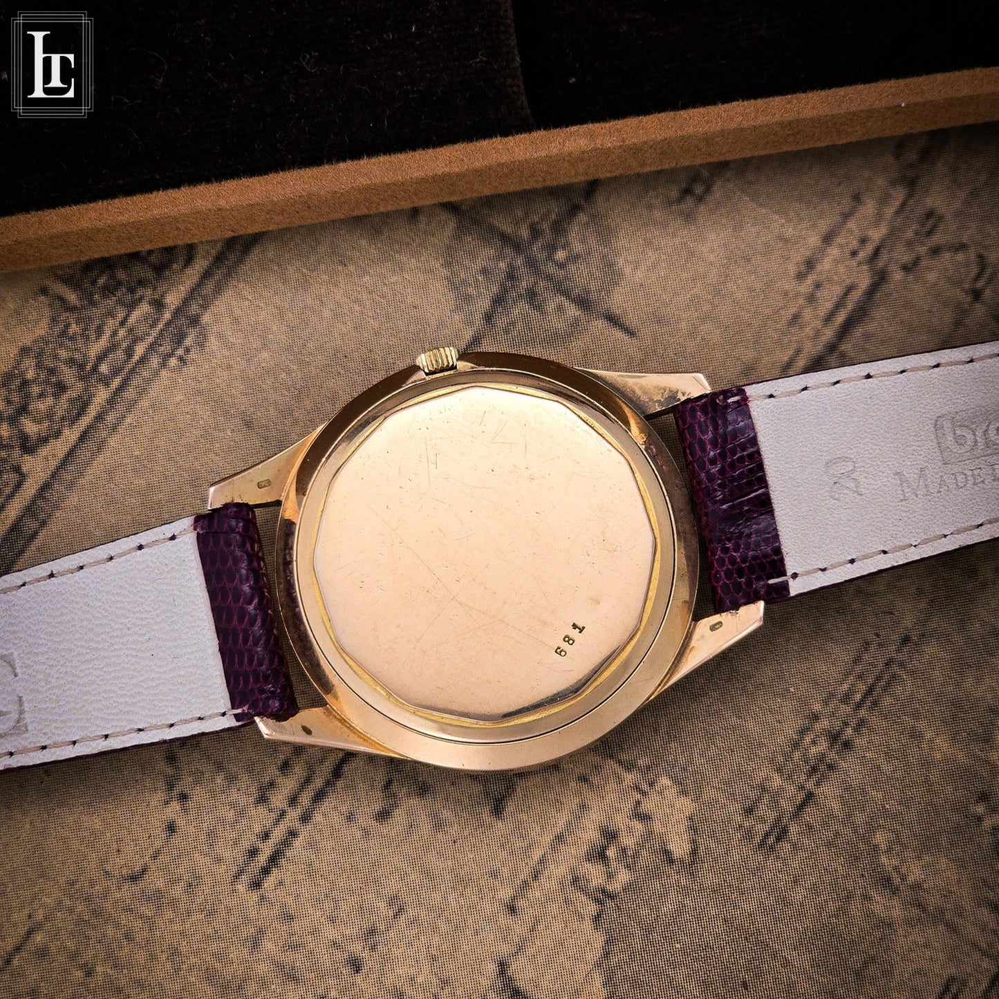 Zenith bumper oro rosa 38 mm