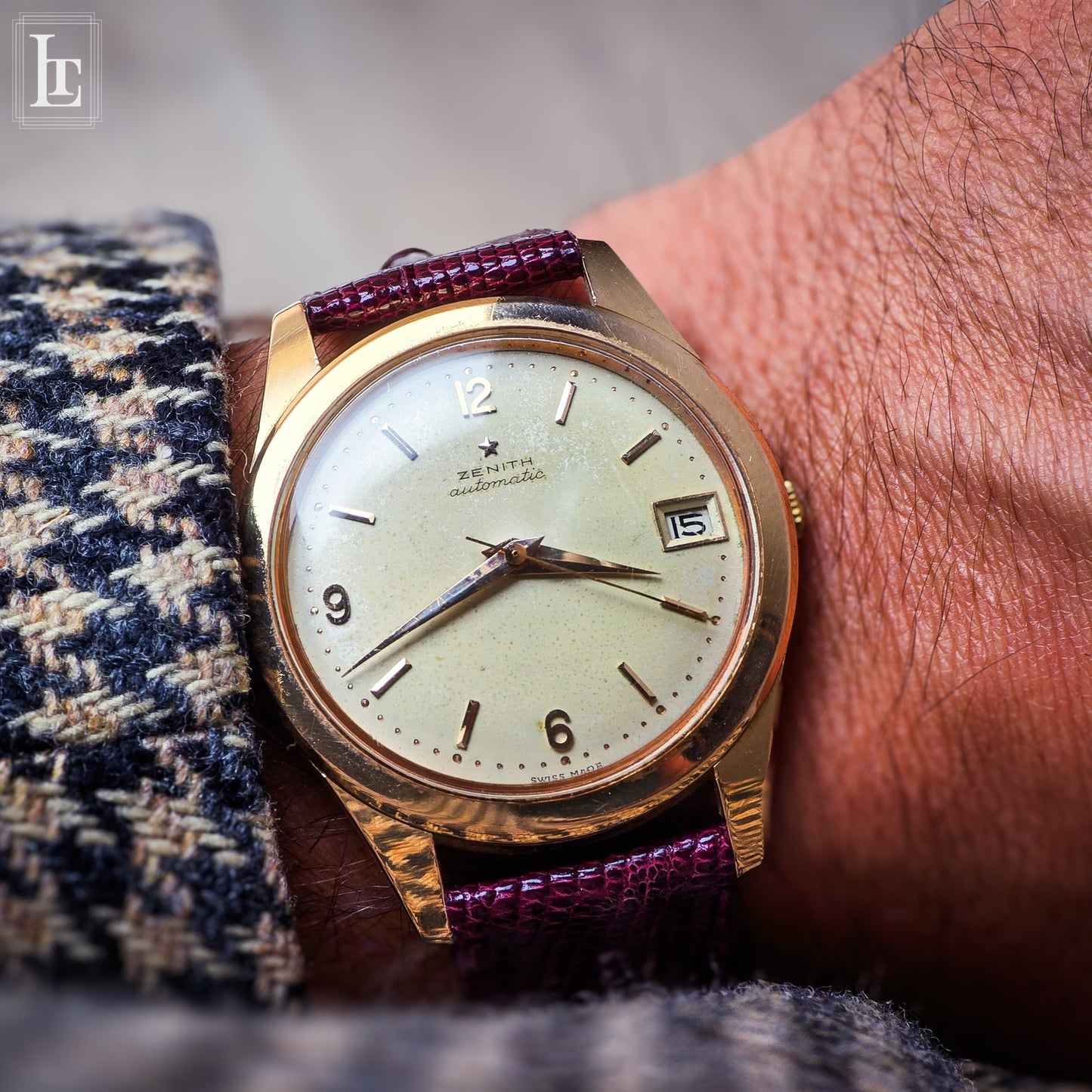 Zenith bumper rose gold 38 mm