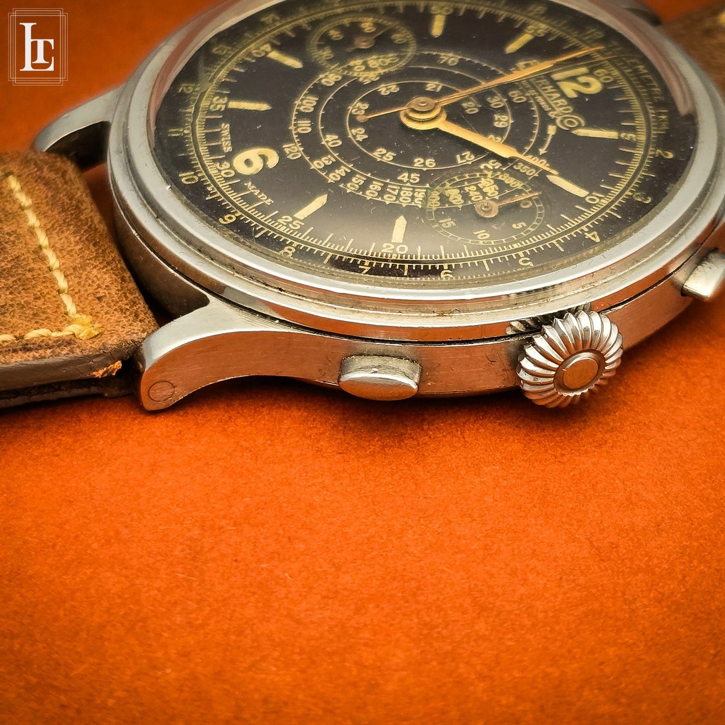 Eberhard Pre Extrafort lunetta a gradini marrone