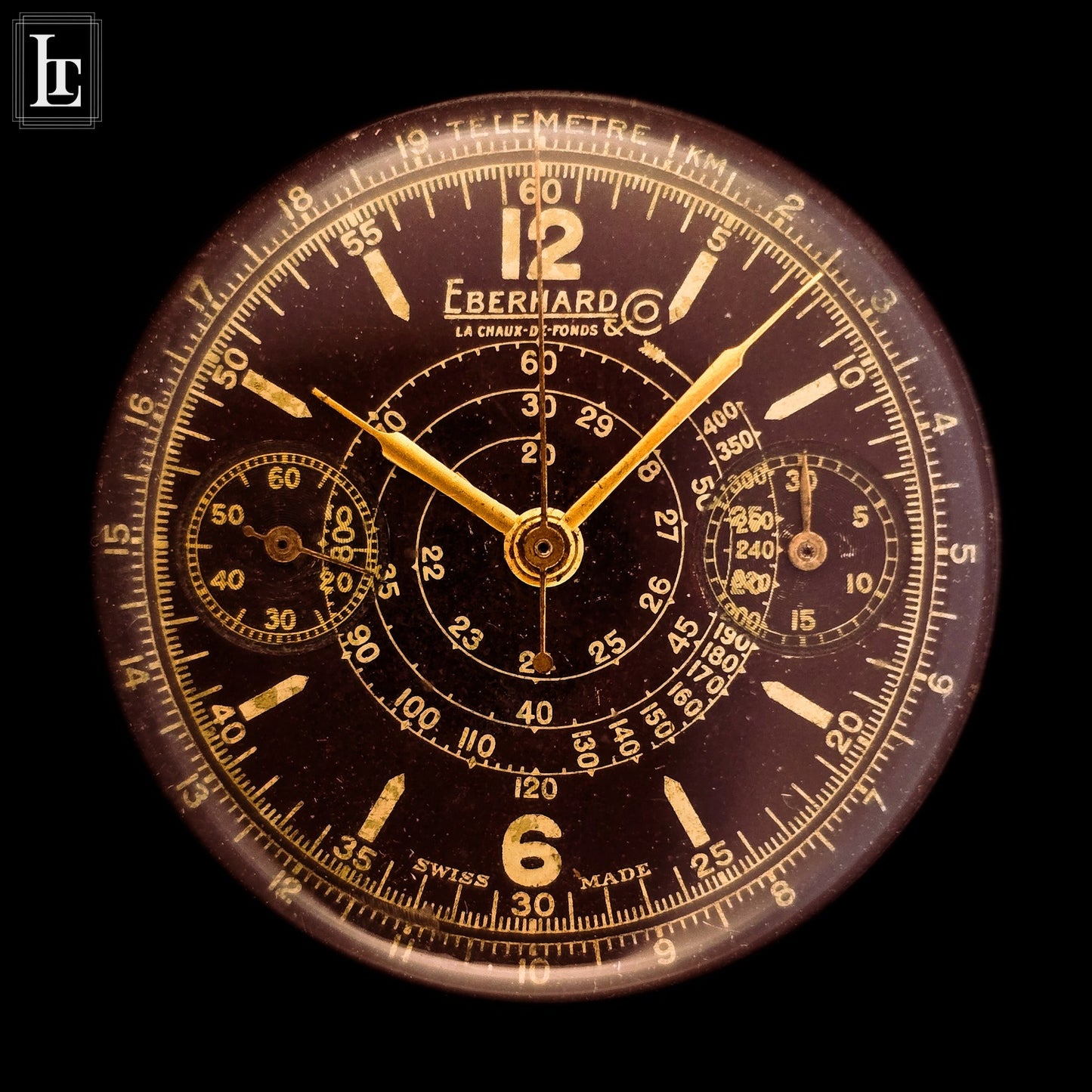 Eberhard Pre Extrafort lunetta a gradini marrone