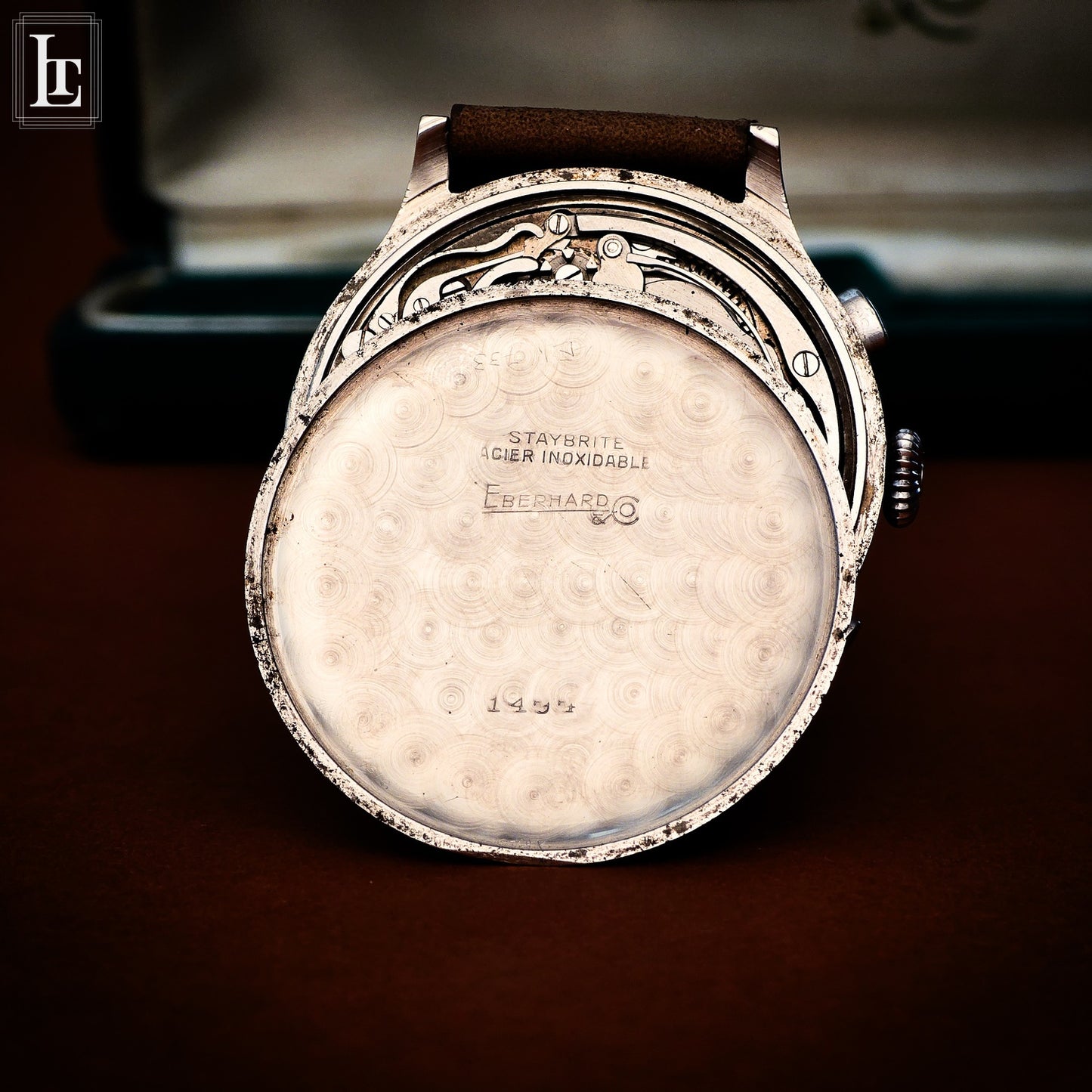 Eberhard Pre Extrafort lunetta a gradini marrone