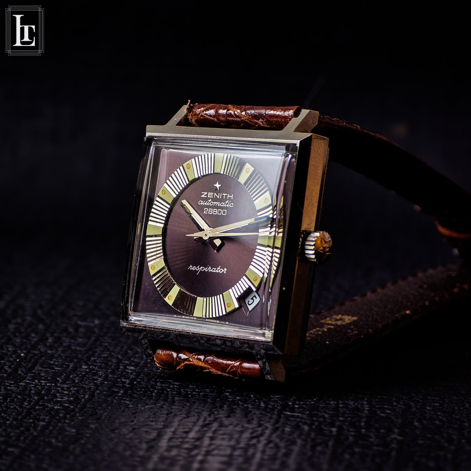 時計 ZENITH respirator FINEST ZENITH RESPIRATOR X DOUBLE SILVER DATE DIAL AUTOMATIC