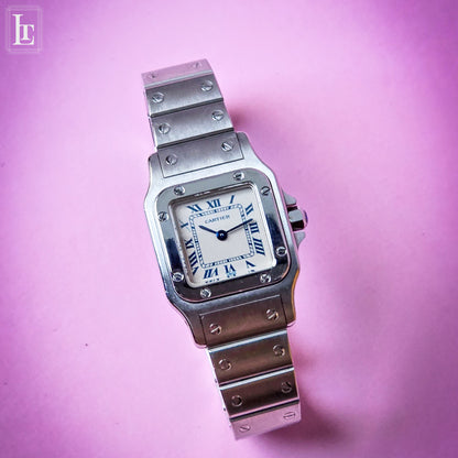 Cartier Santos Galbée Boutique lady