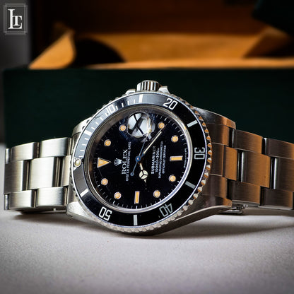 Rolex Submariner 16800 b&p