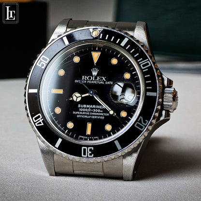 Rolex Submariner 16800 b&p