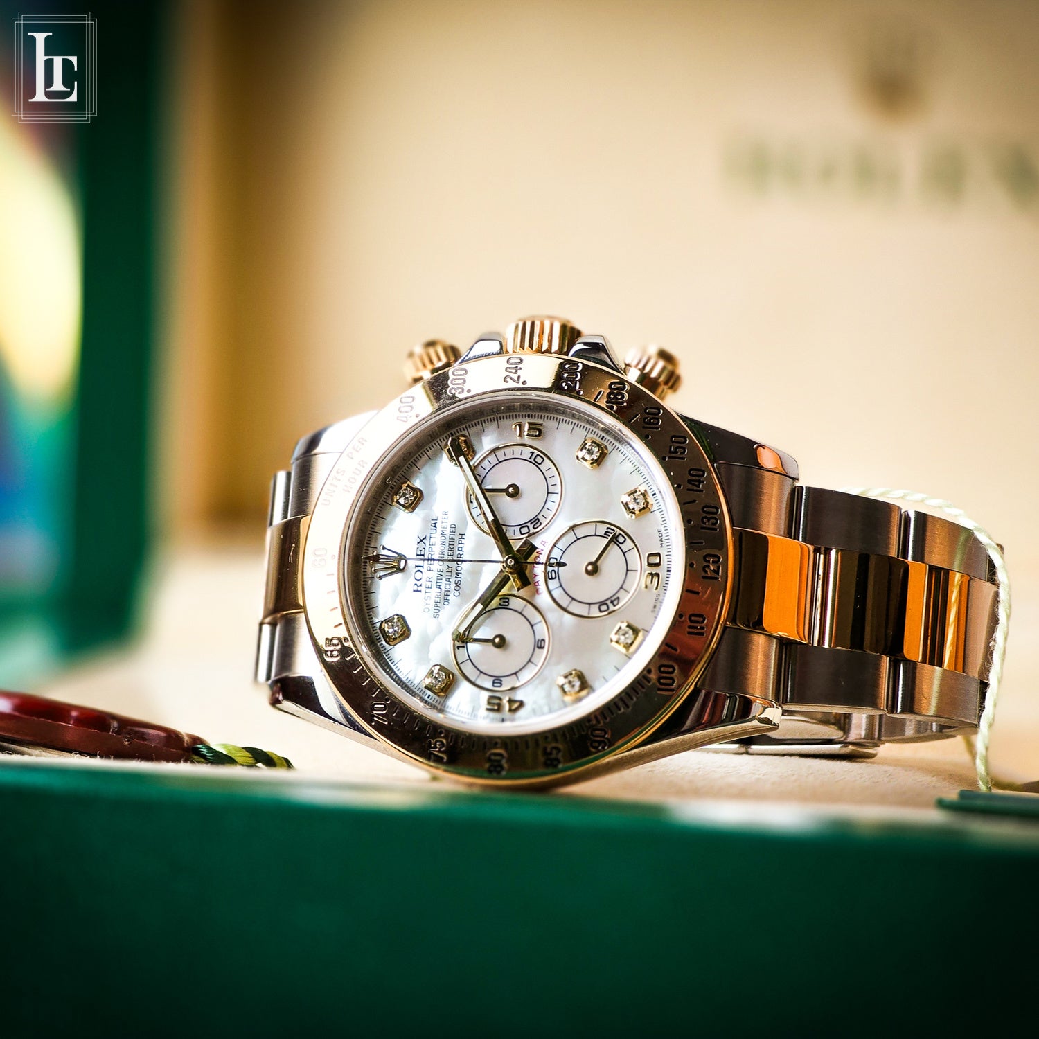 Rolex Daytona 116523 MOP diamonds b&p – Luxo Time Firenze