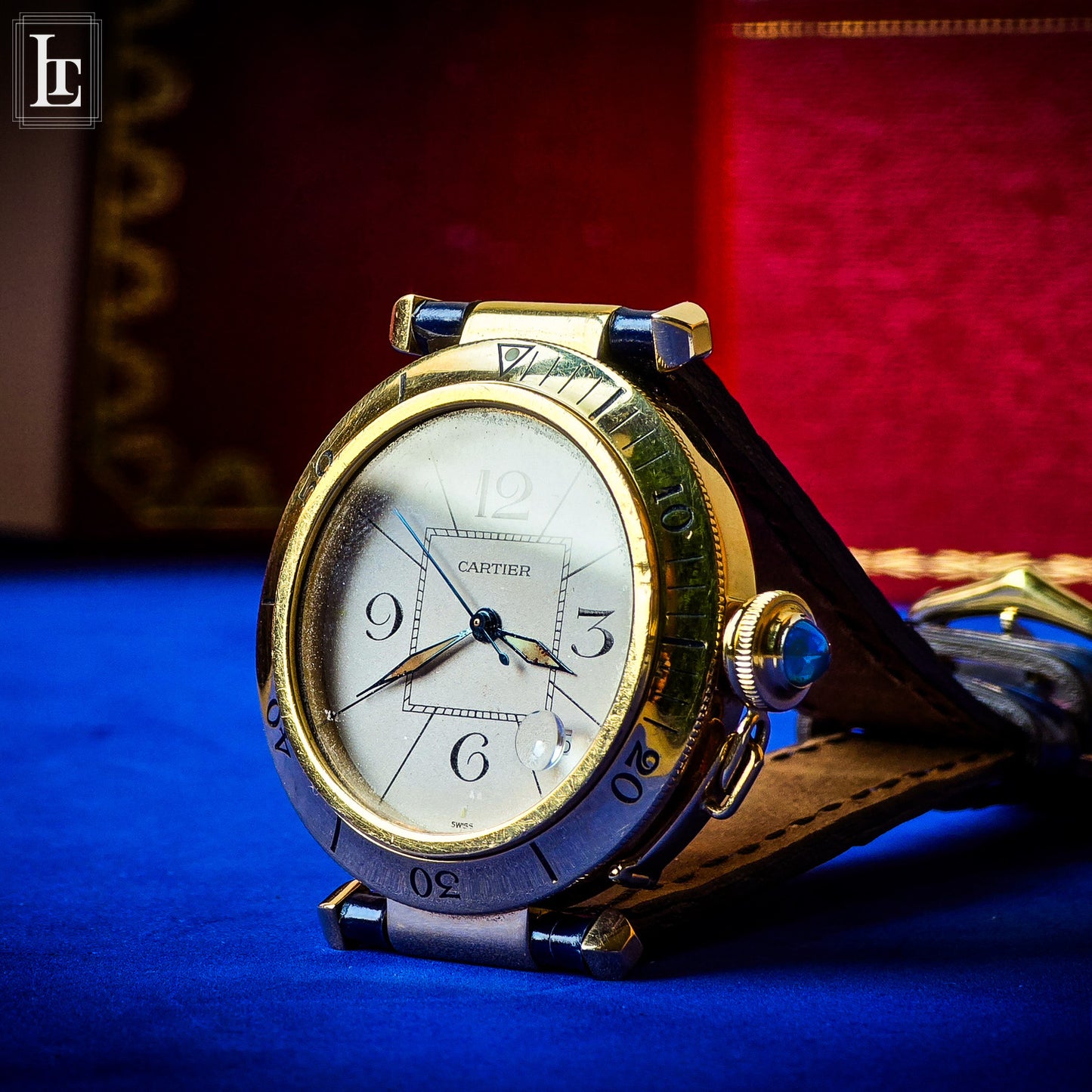 Cartier Pasha Ref.1989 oro giallo