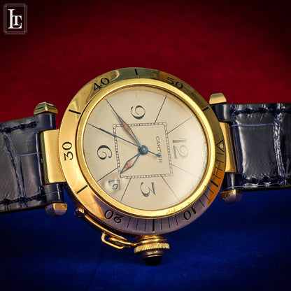 Cartier Pasha Ref.1989 oro giallo