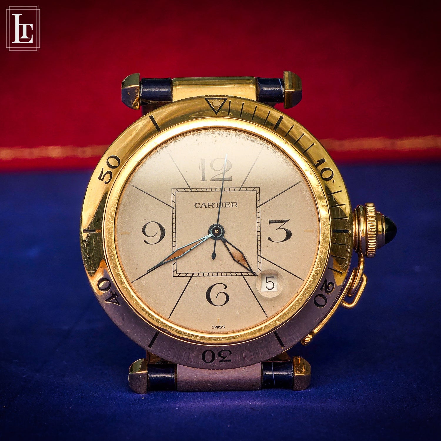 Cartier Pasha Ref.1989 yellow gold – Luxo Time Firenze