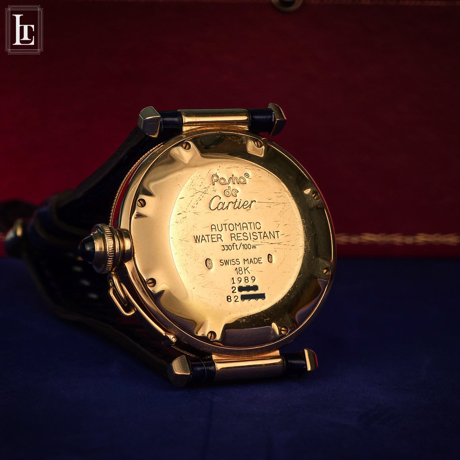 Cartier Pasha Ref.1989 yellow gold – Luxo Time Firenze