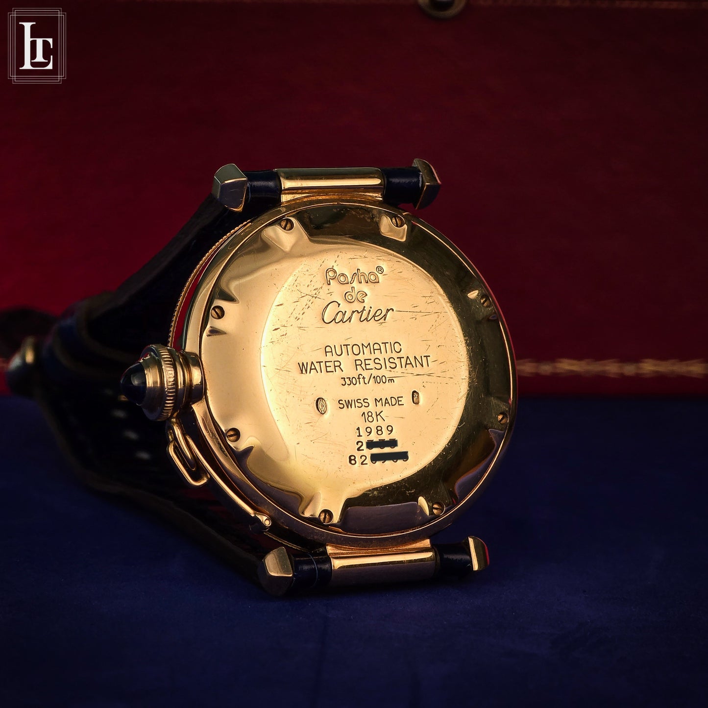 Cartier Pasha Ref.1989 oro giallo