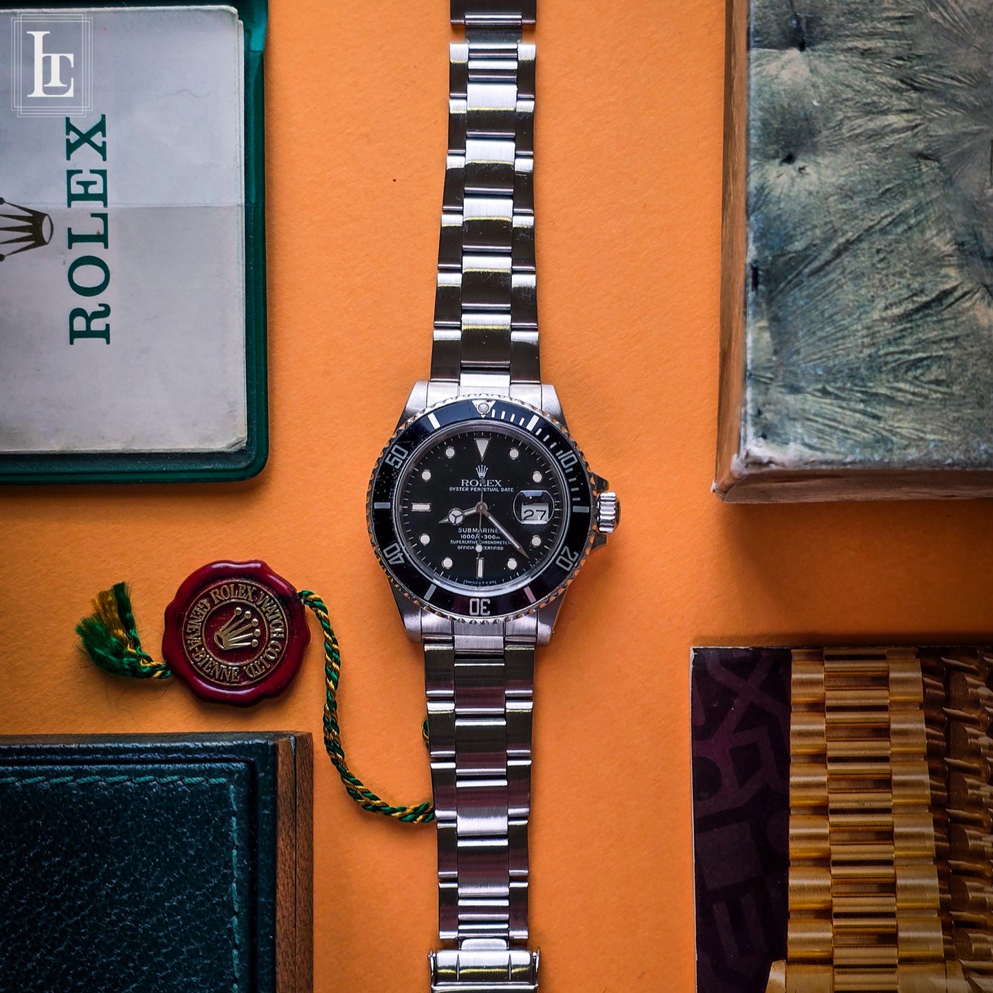 Rolex Submariner 16800 b&p