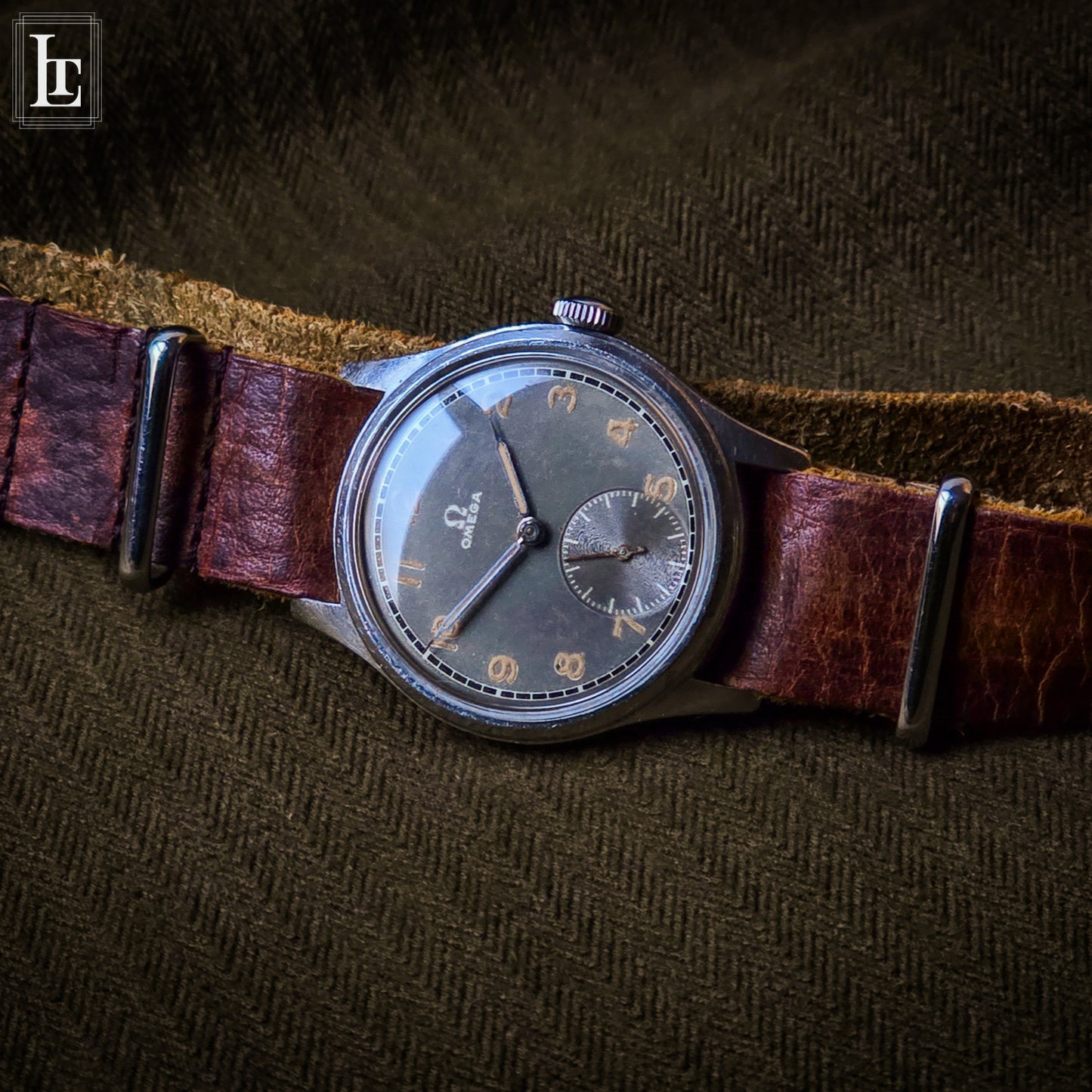 Omega classic military Ref. 2383-4