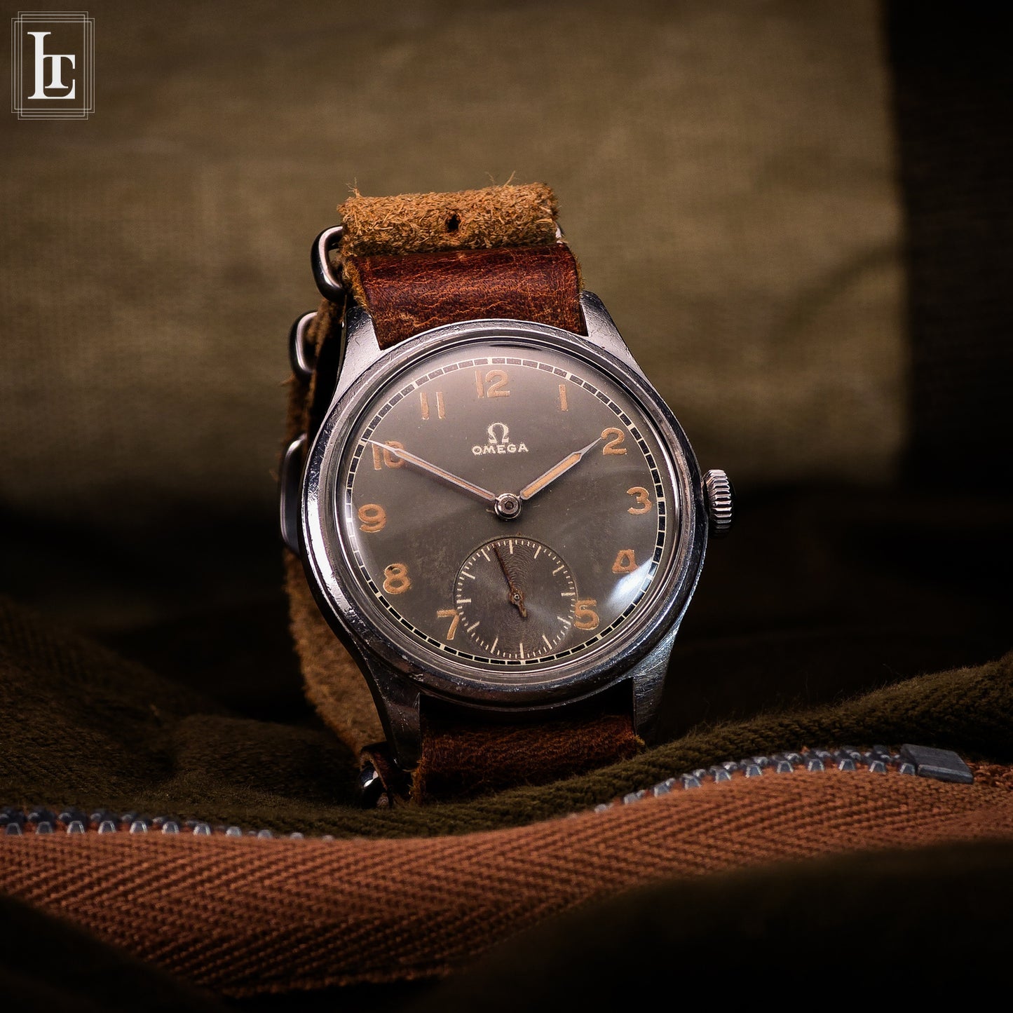 Omega classic military Ref. 2383-4