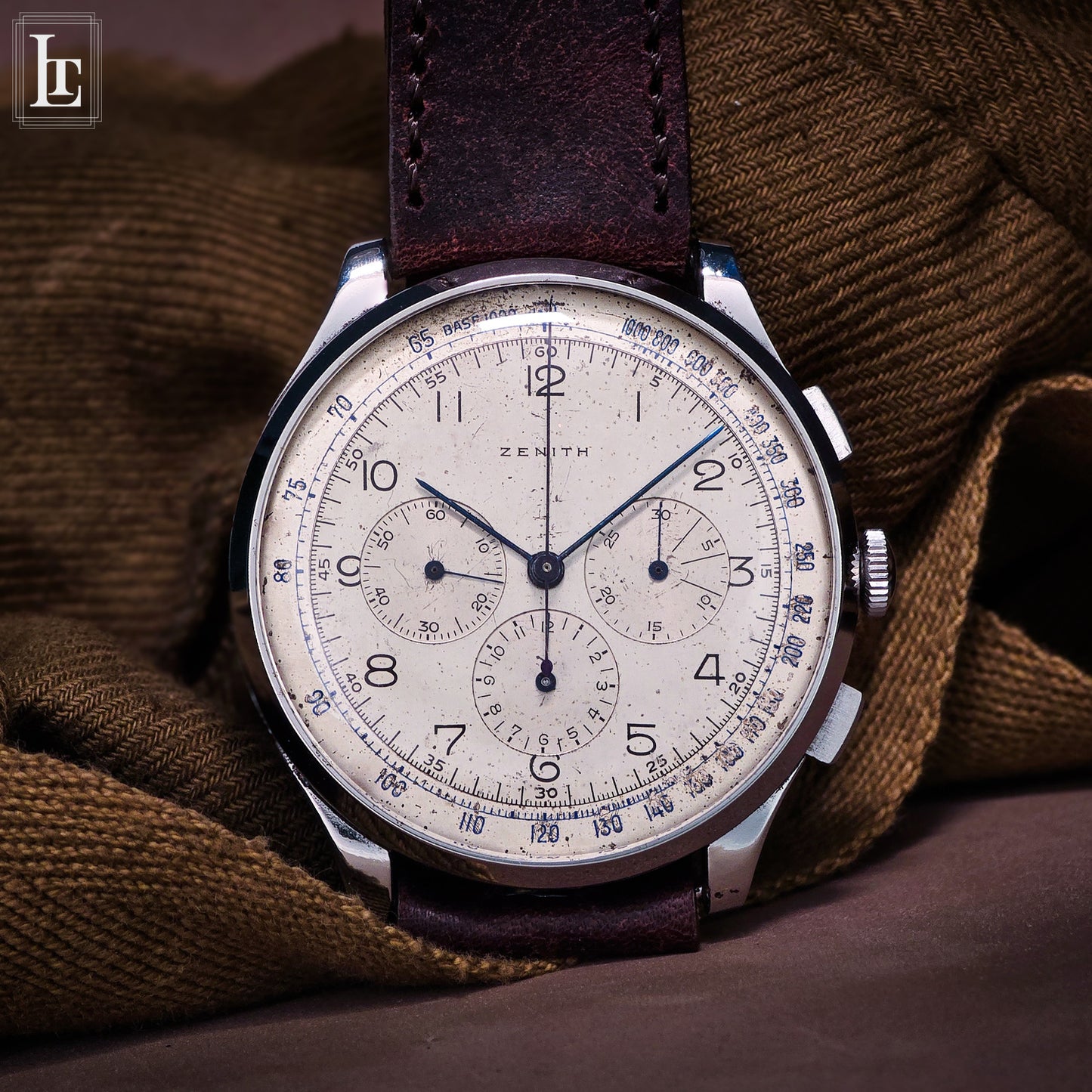 Zenith "Zenittone" chronograph Compur