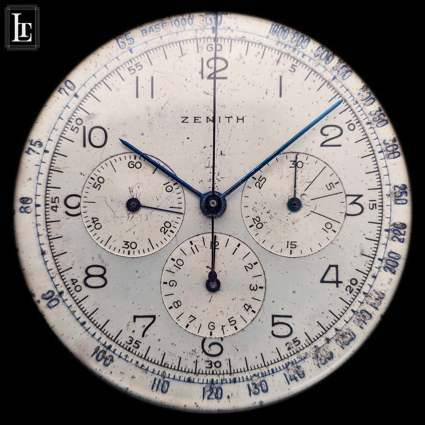 Zenith "Zenittone" chronograph Compur