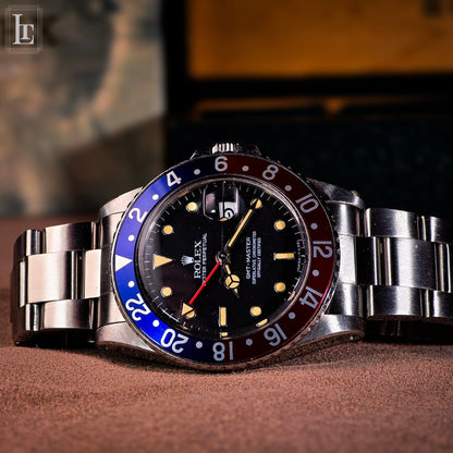 Rolex GMT Master II 16750 b&p