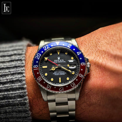 Rolex GMT Master II 16750 b&p