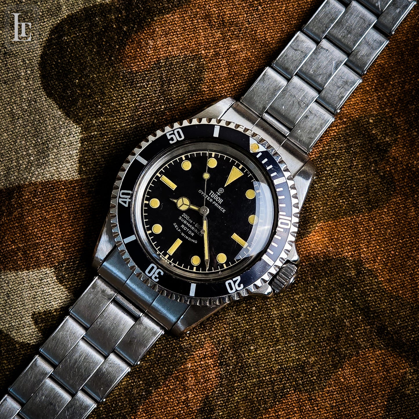 Tudor Submariner 7928 minuteria chiusa gilt 