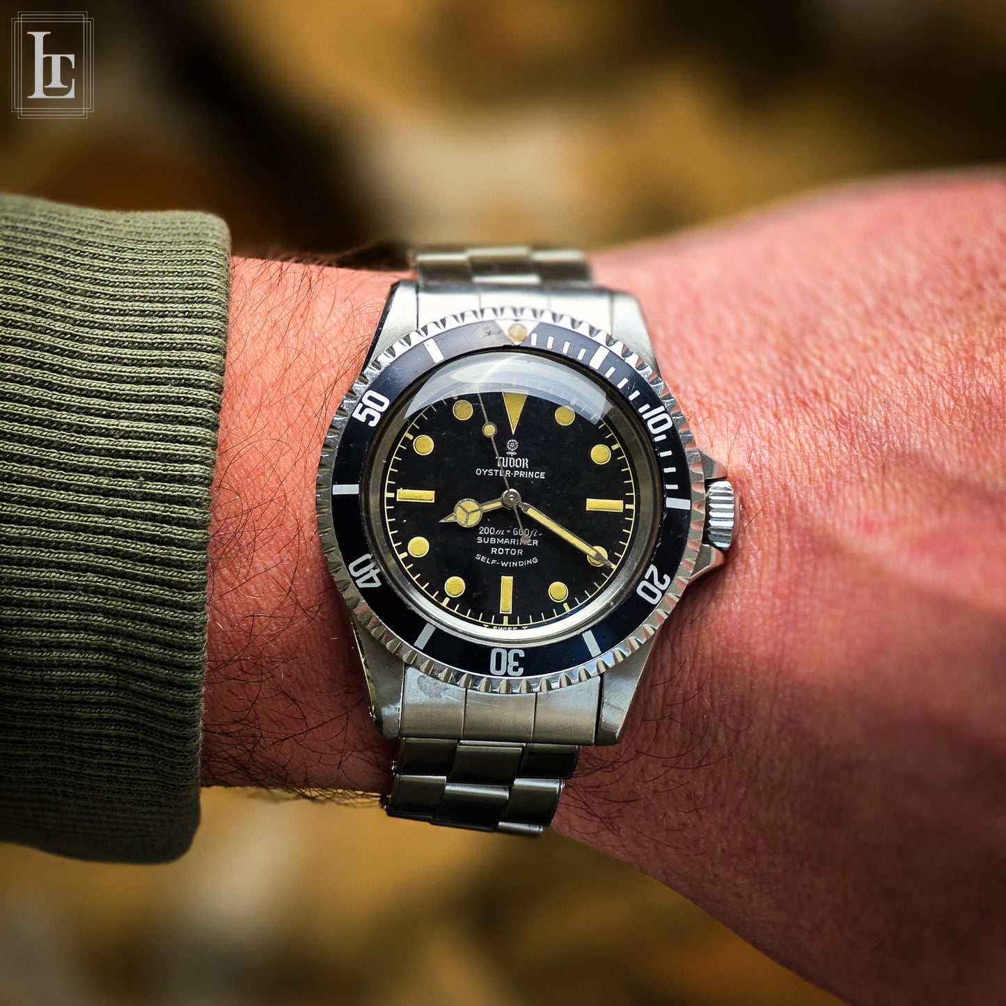 Tudor Submariner 7928 minuteria chiusa gilt 