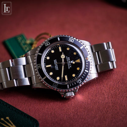 Rolex Submariner 5513 "Bicchierini" b&p
