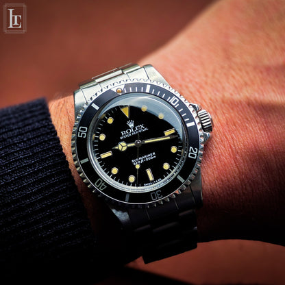 Rolex Submariner 5513 "Bicchierini" b&p