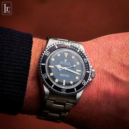 Rolex Submariner 5513 "Bicchierini" b&p