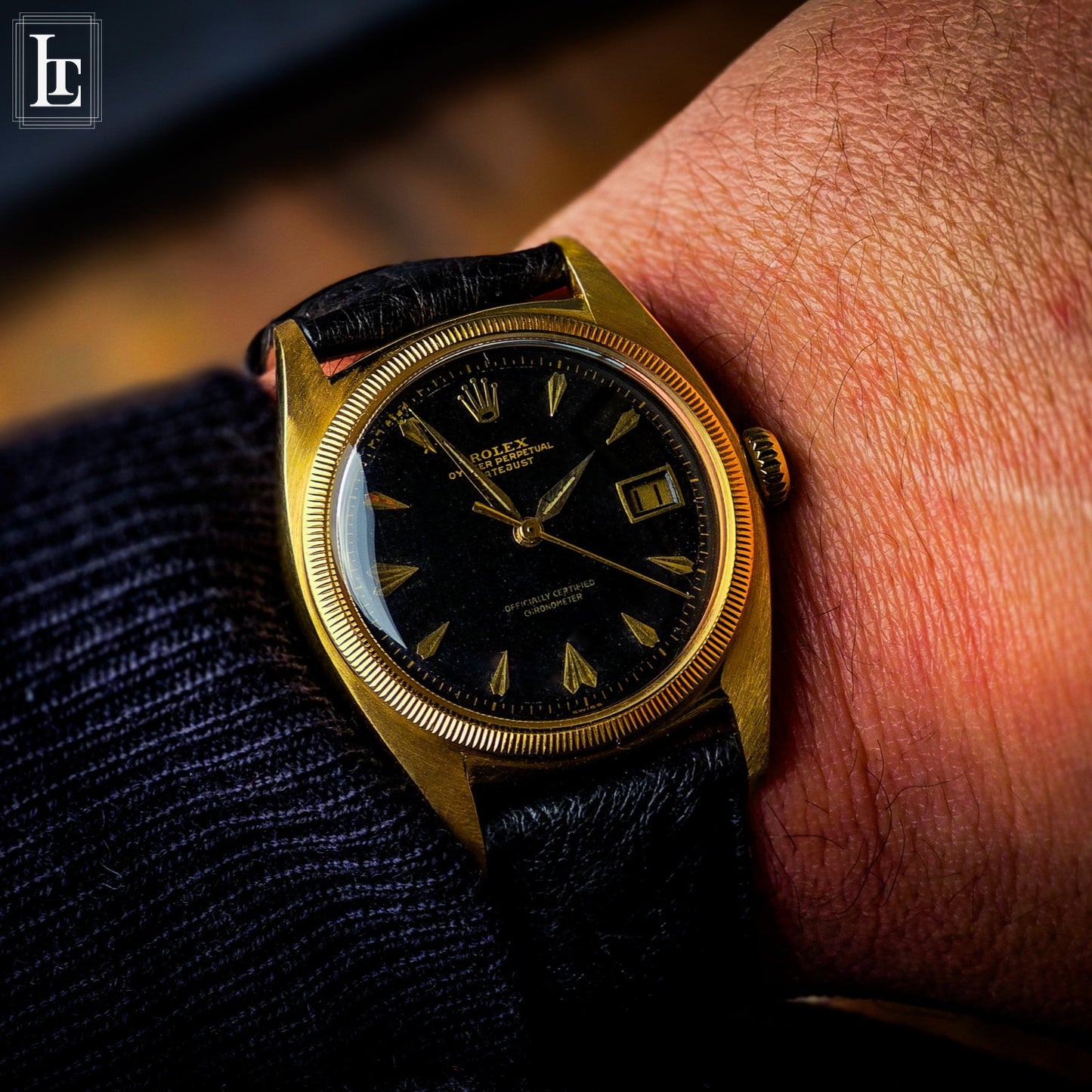 Rolex 6105 “Ovettone” gilt yg