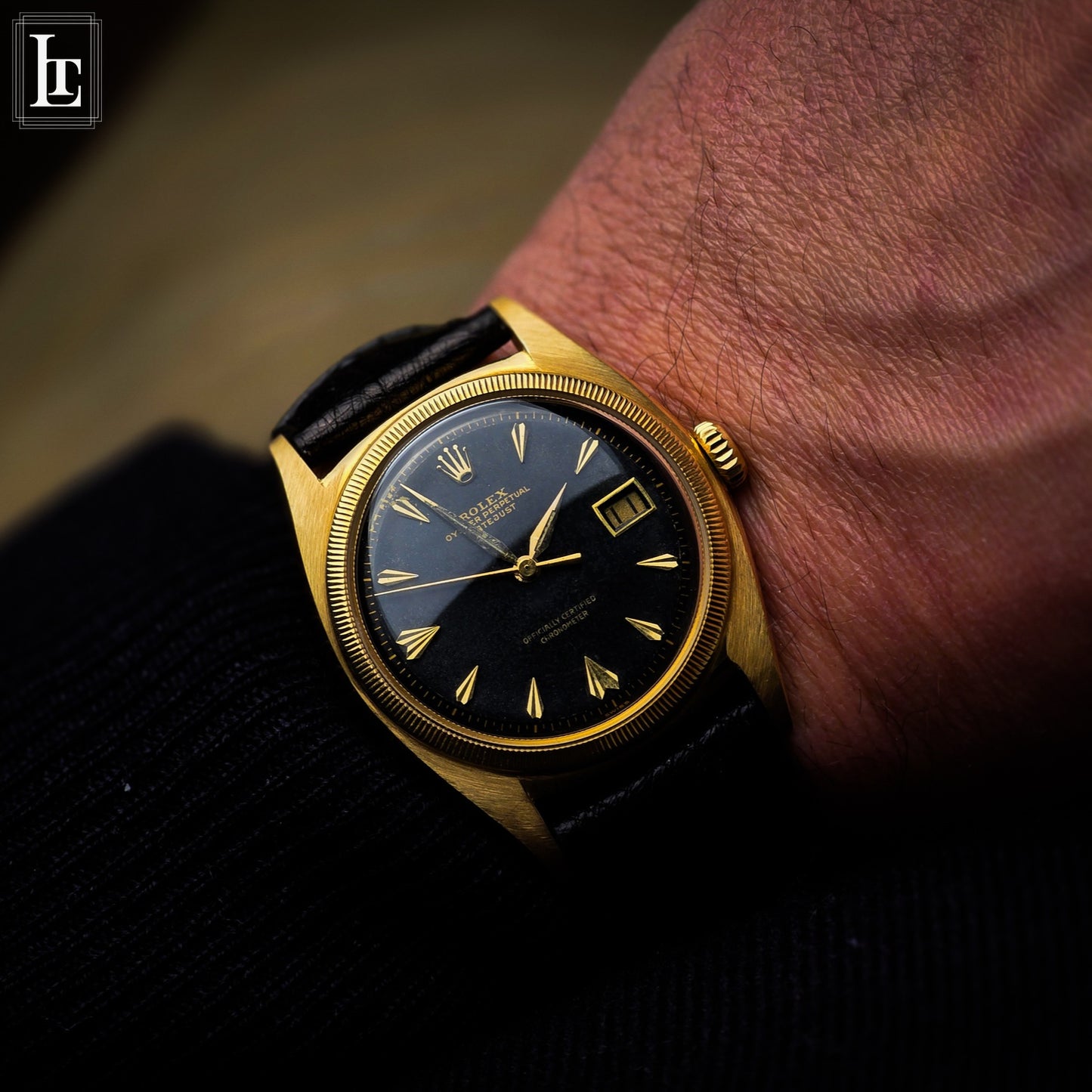 Rolex 6105 “Ovettone” gilt yg