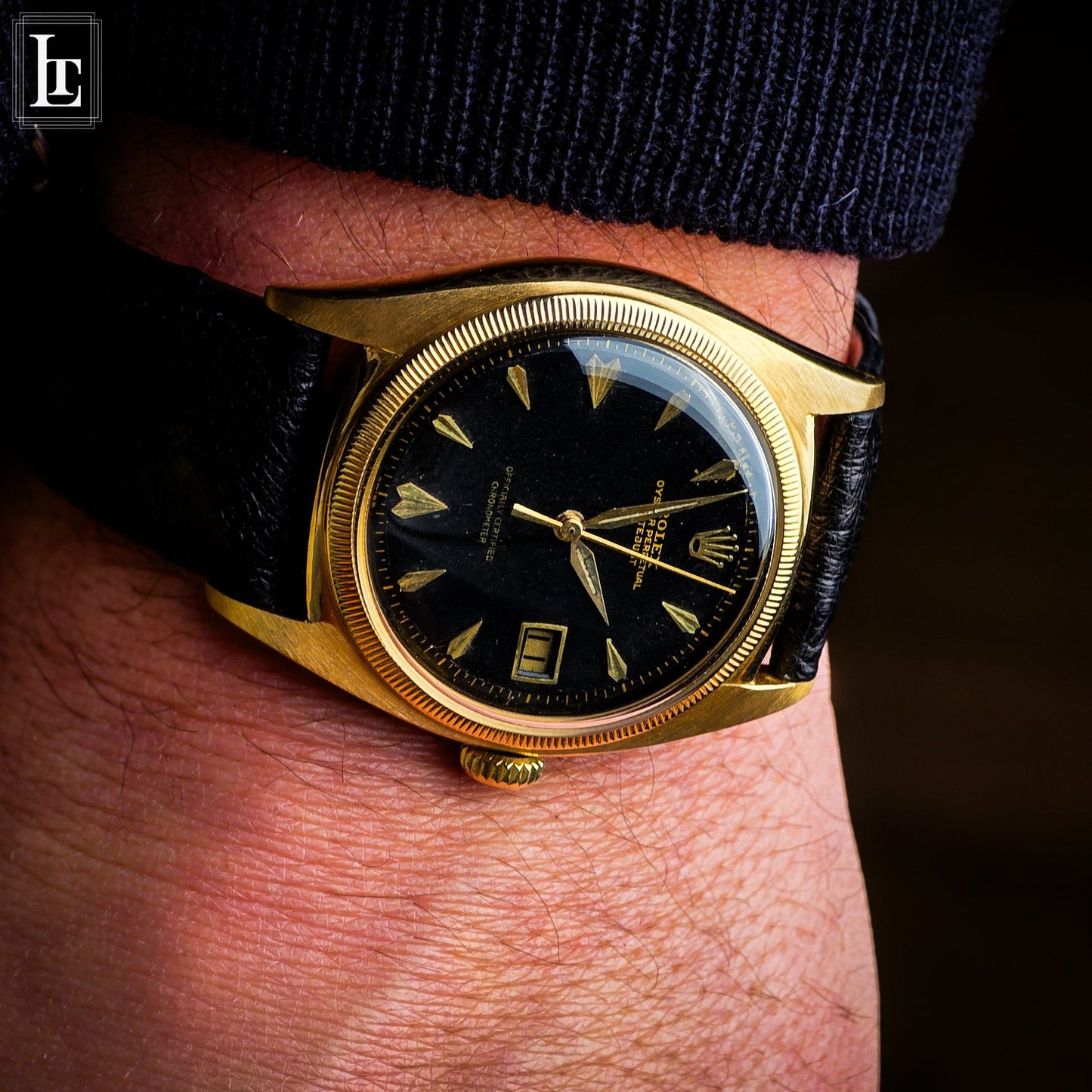 Rolex 6105 “Ovettone” gilt yg