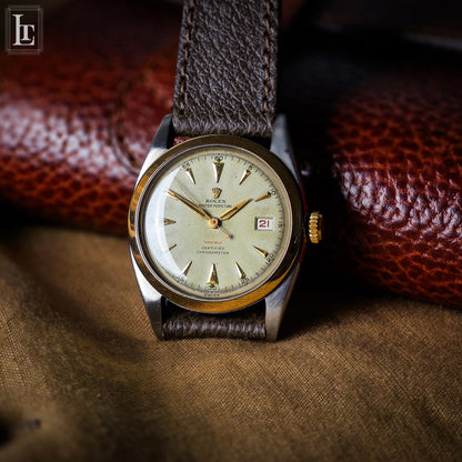 Rolex 6104 “Ovettone” steel & gold